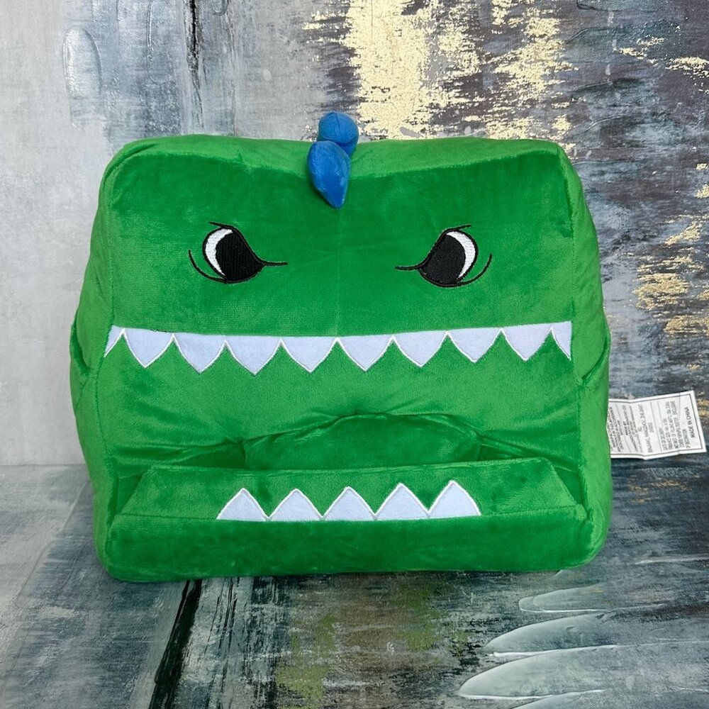 T Rex Dinosaur Lap Pillow Dinosaur Plush with Pocket Holder